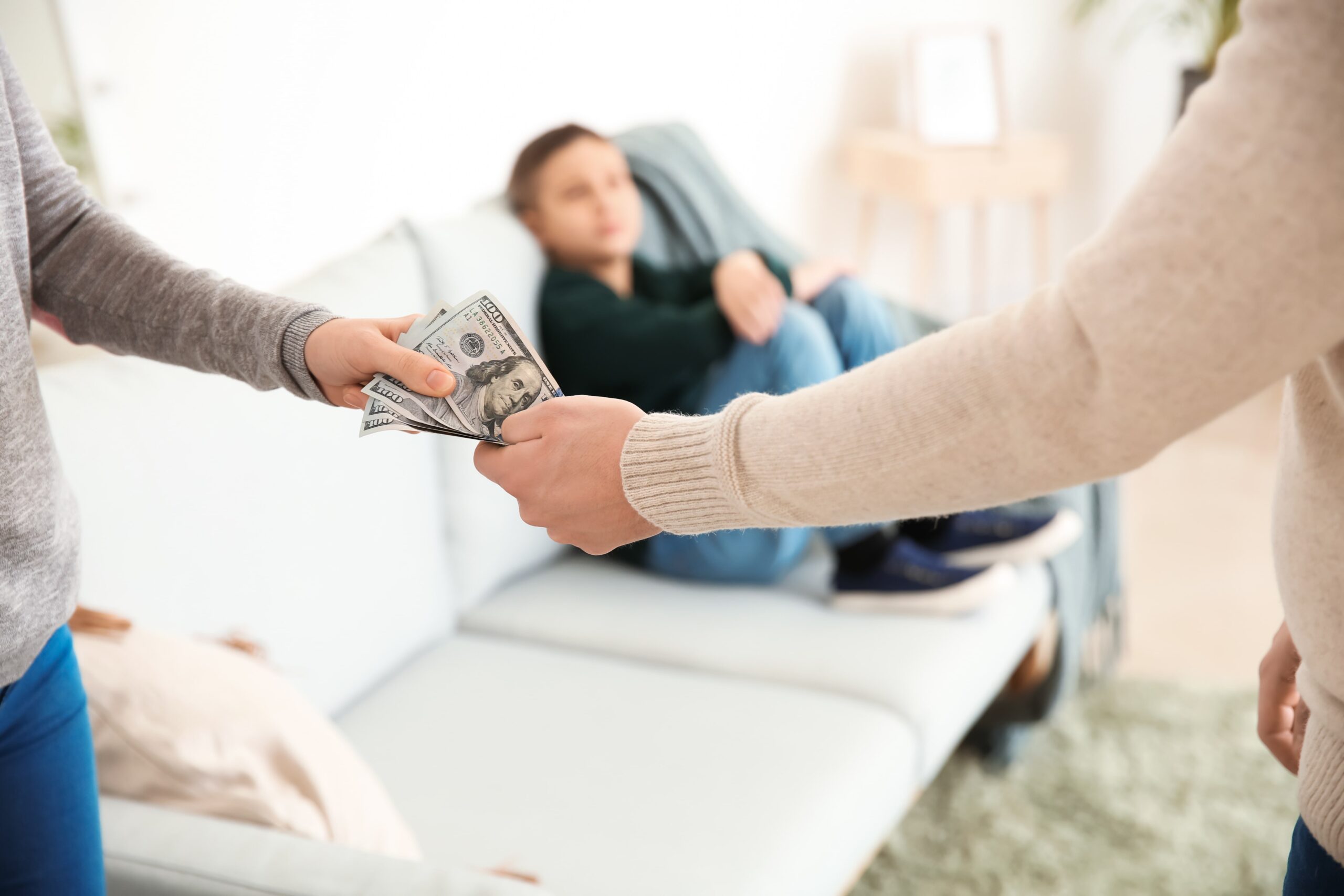 Man hands ex-wife wondering how long alimony will last